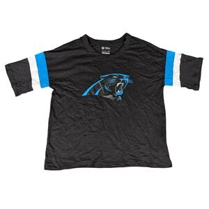 NFL Carolina Panthers Womens T-Shirt Short Sleeve‎ Football Top